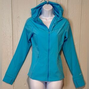 Lululemon Athletica Turquoise Hooded Jacket